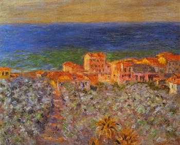 Claude Oscar Monet : Borgo Marina at Bordighera